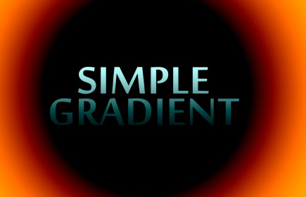 simple gradient photo plugin